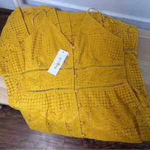 NWT Francesca’s Lace Dress